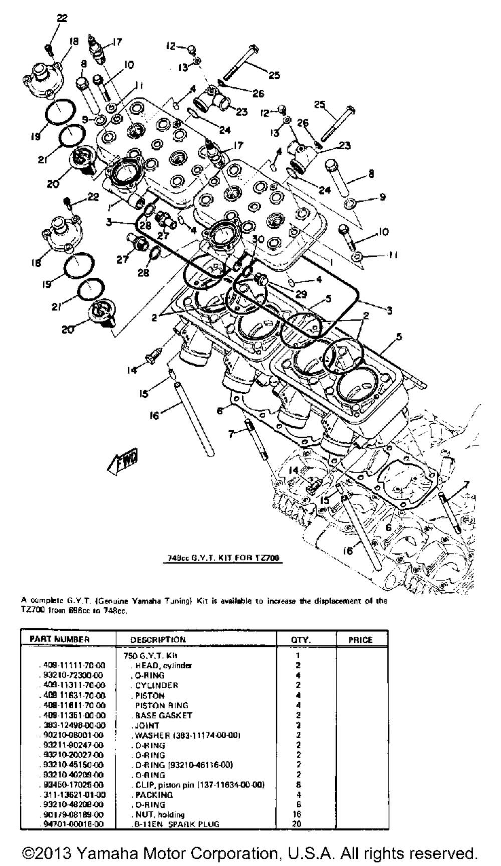 Cylinder head - cylinder