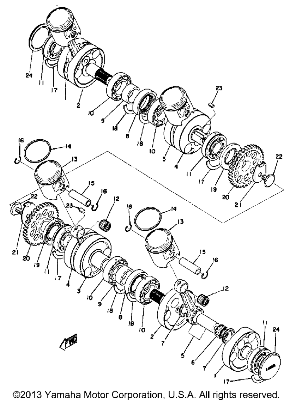 Crank - piston