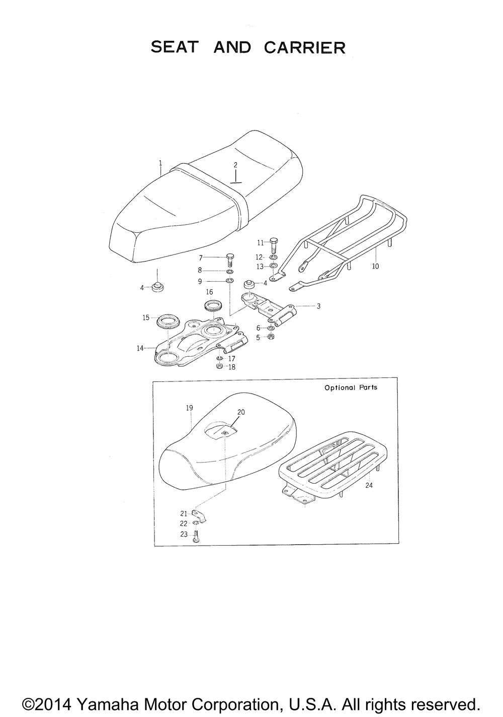 Seat - carrier