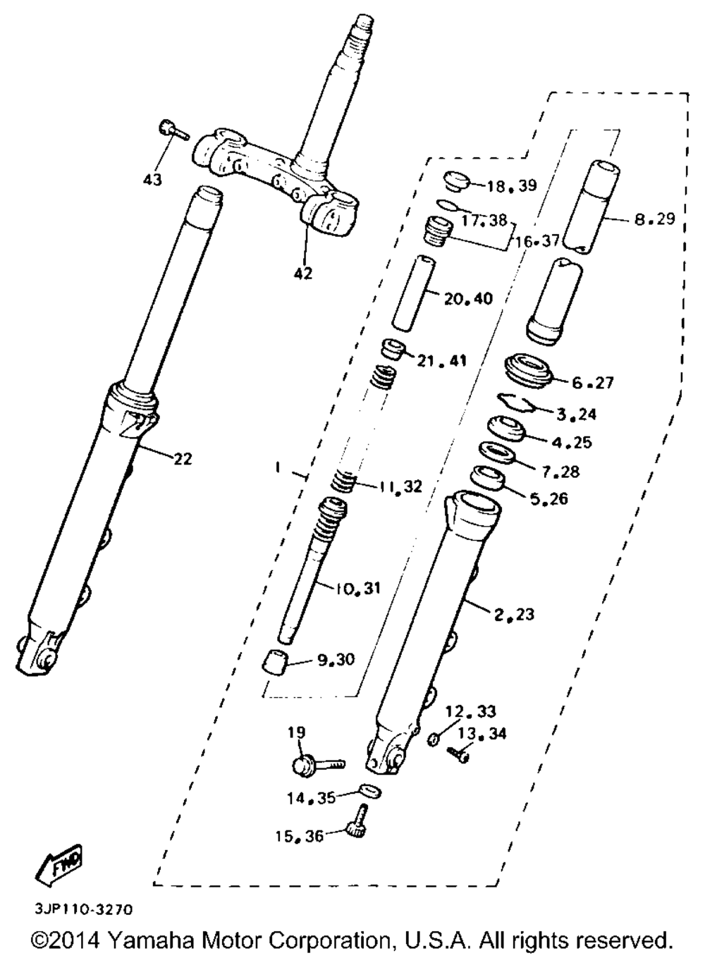 Front fork