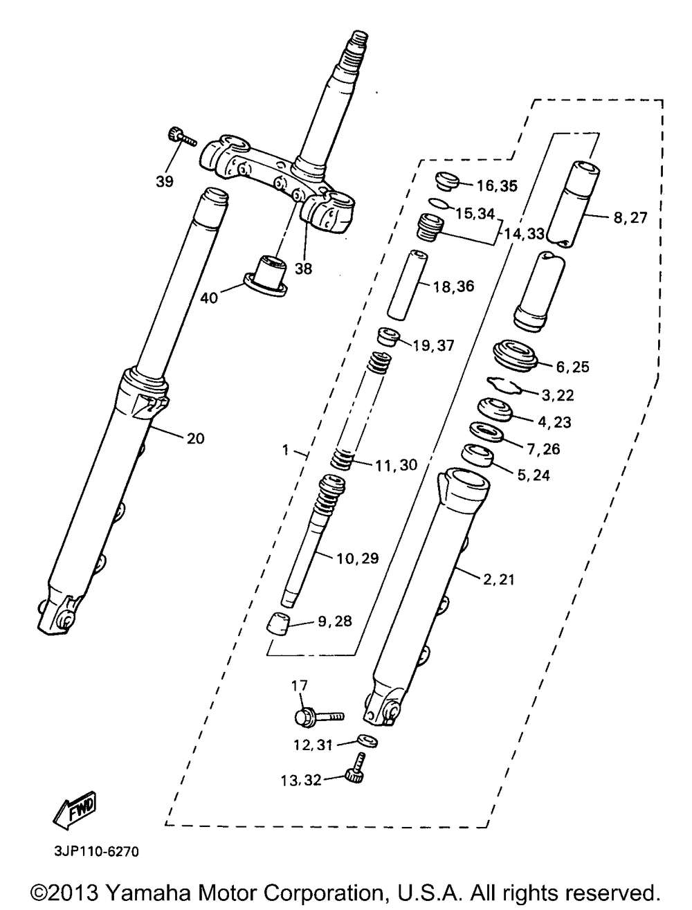 Front fork