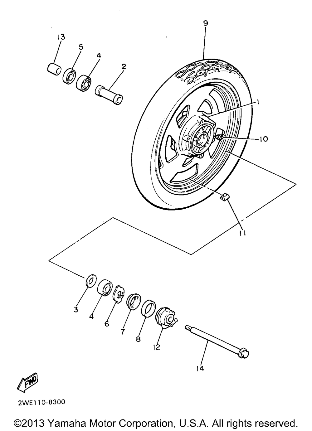 Front wheel