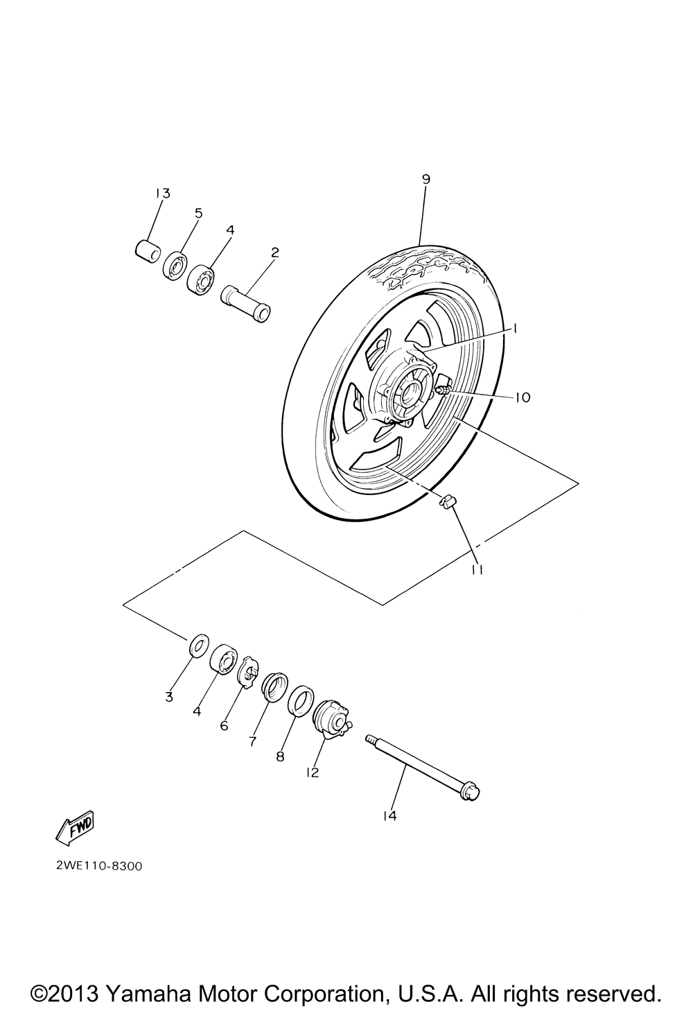 Front wheel