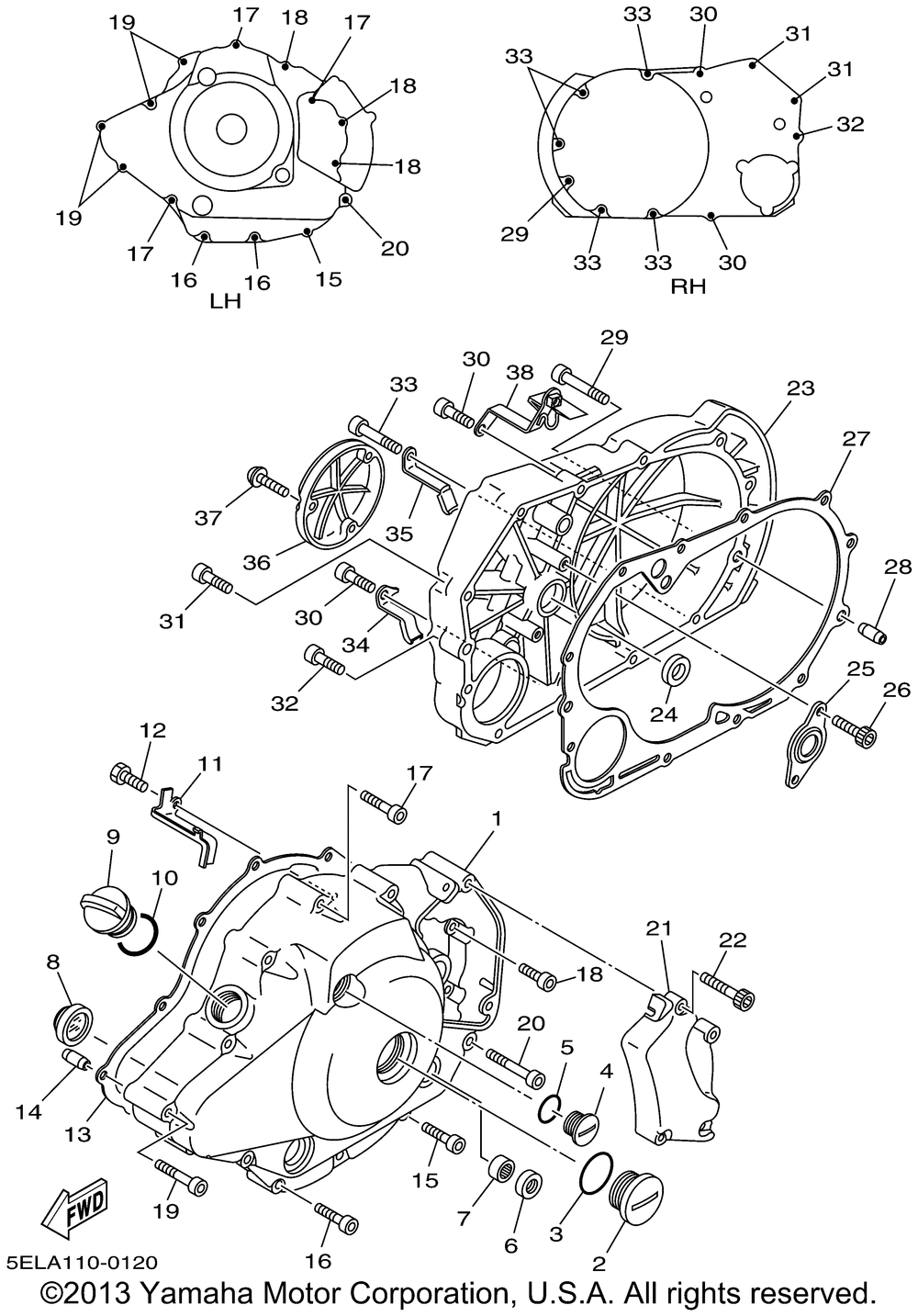 Crankcase cover 1