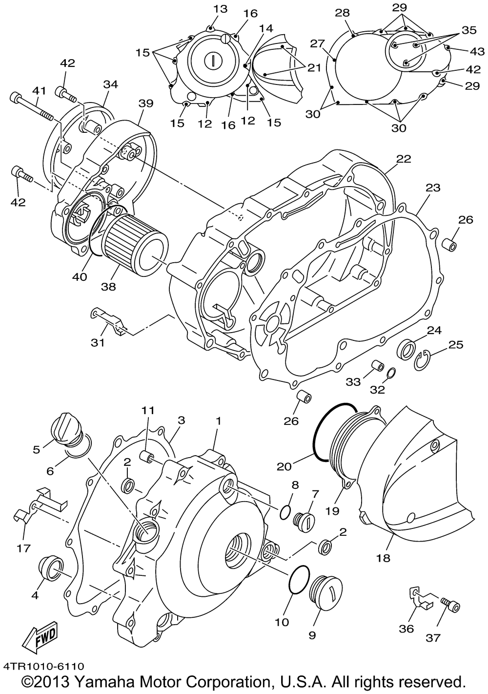 Crankcase cover 1