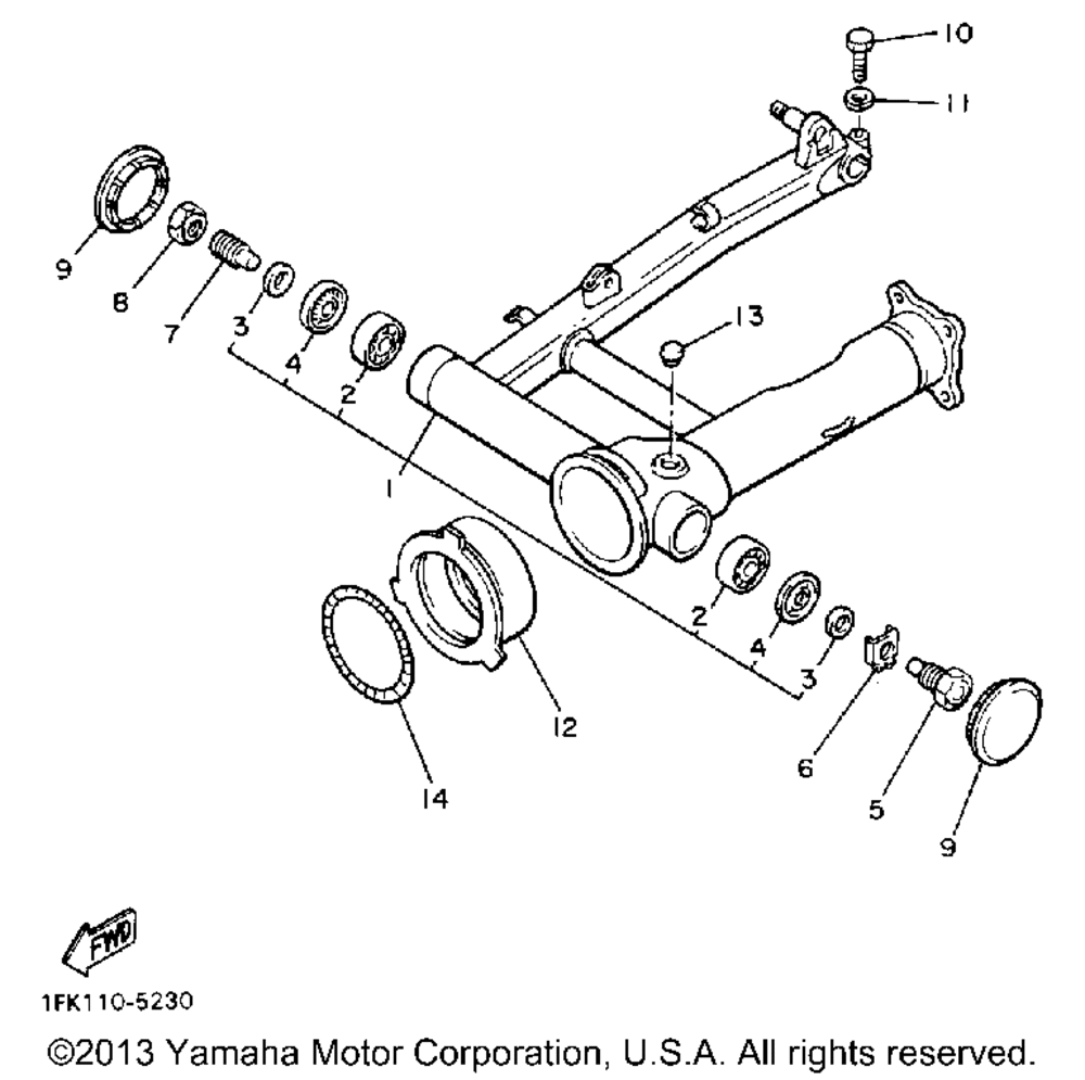 Swing arm