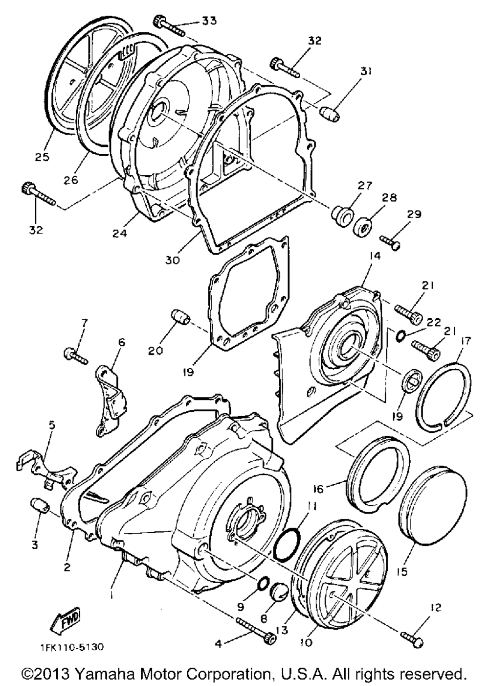 Crankcase cover 1