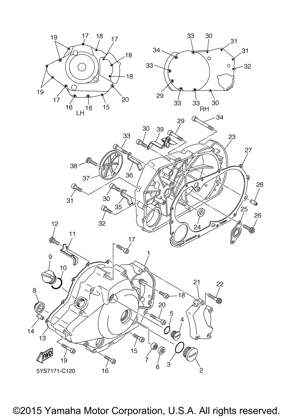 Crankcase cover 1