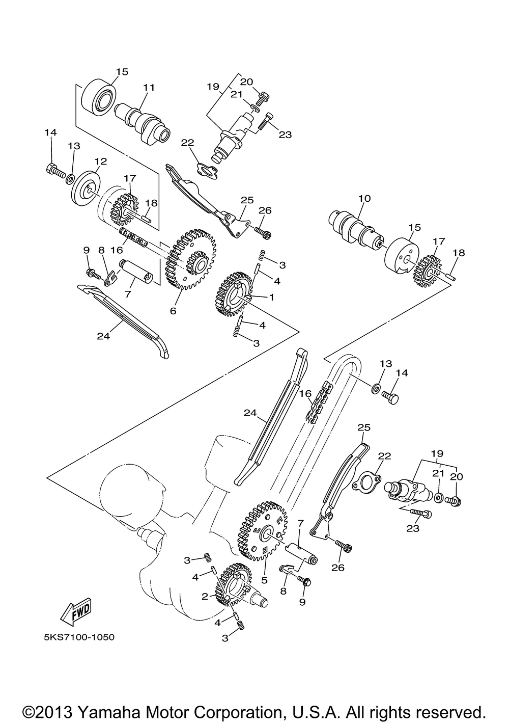 Camshaft chain