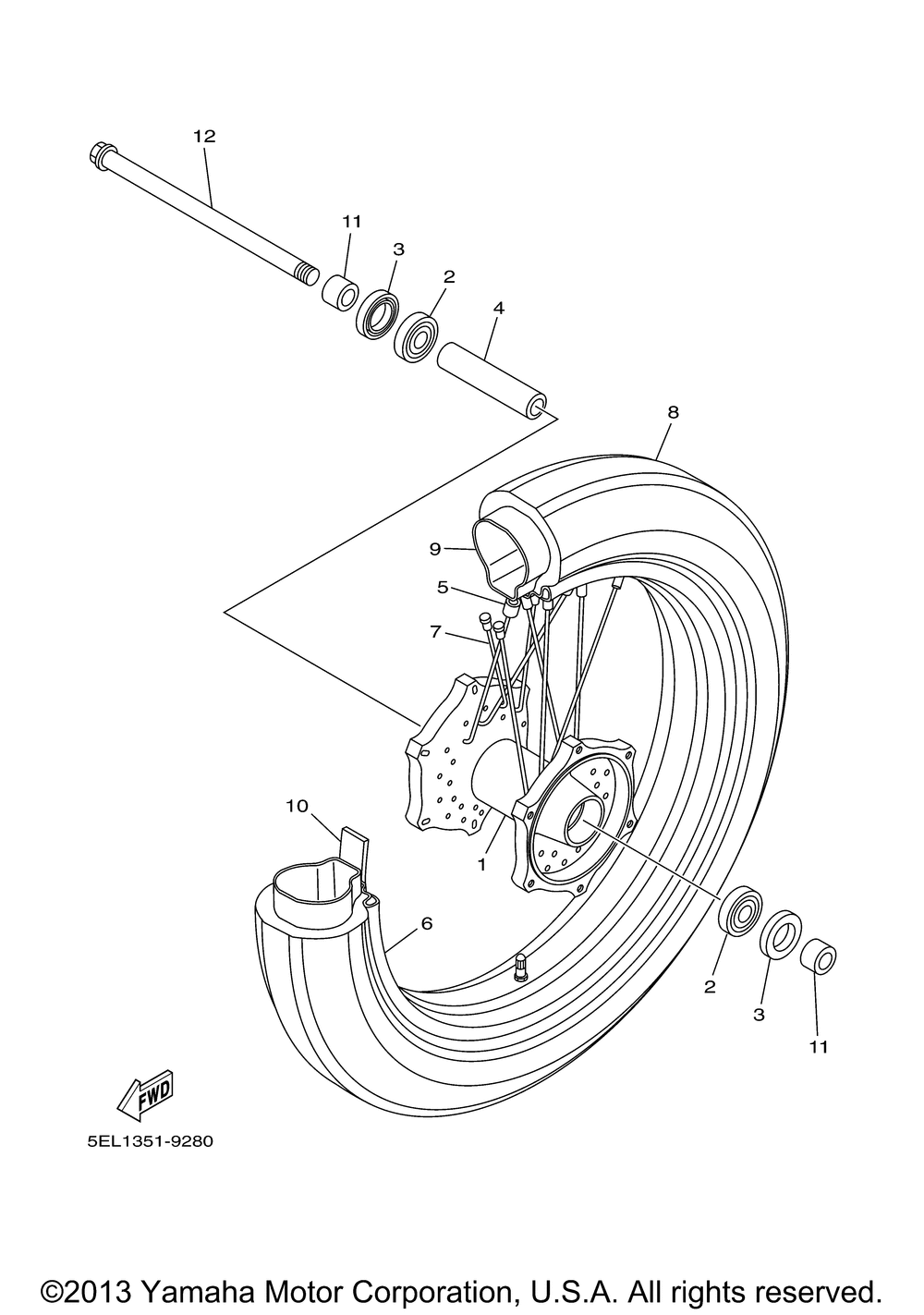 Front wheel