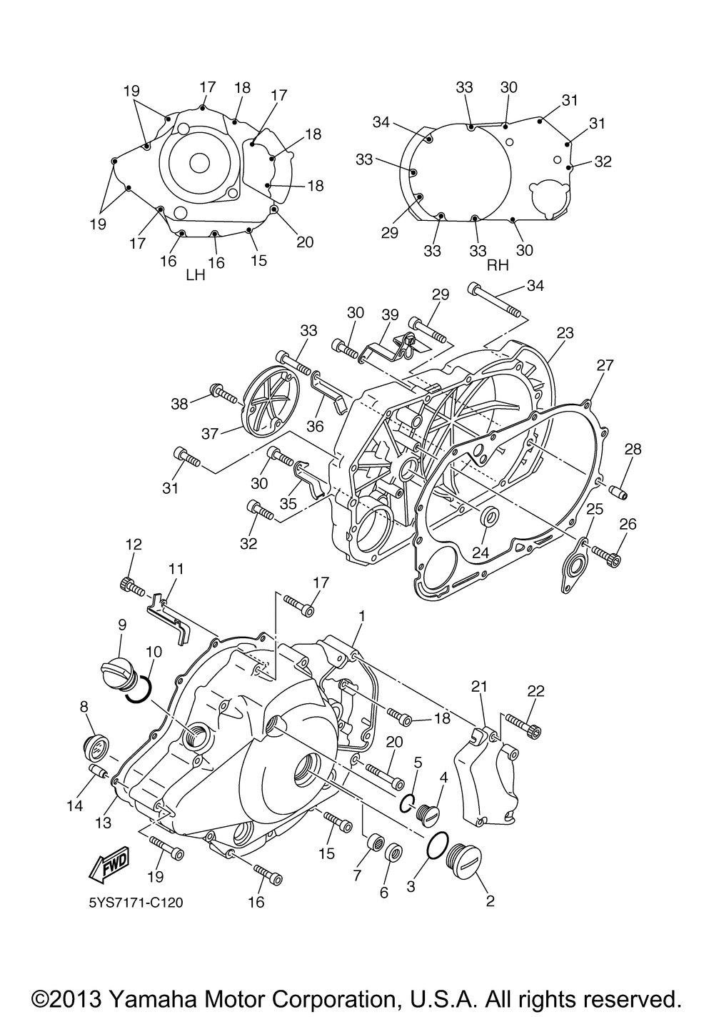 Crankcase cover 1