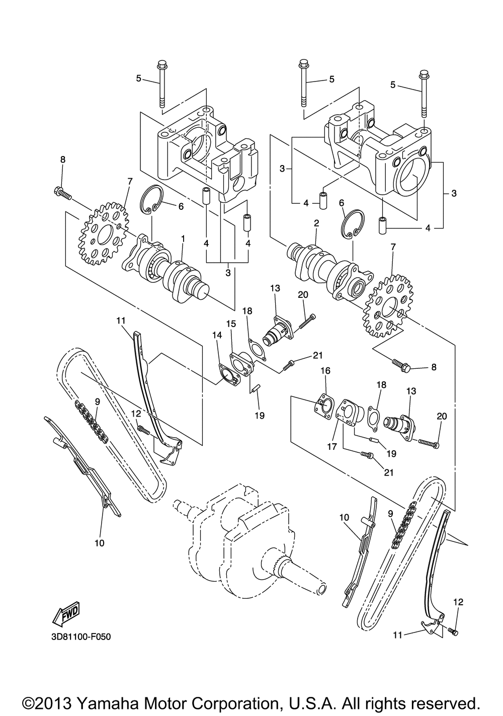 Camshaft chain