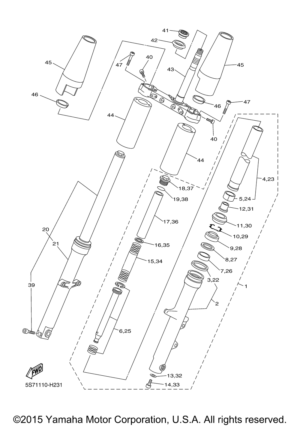 Front fork