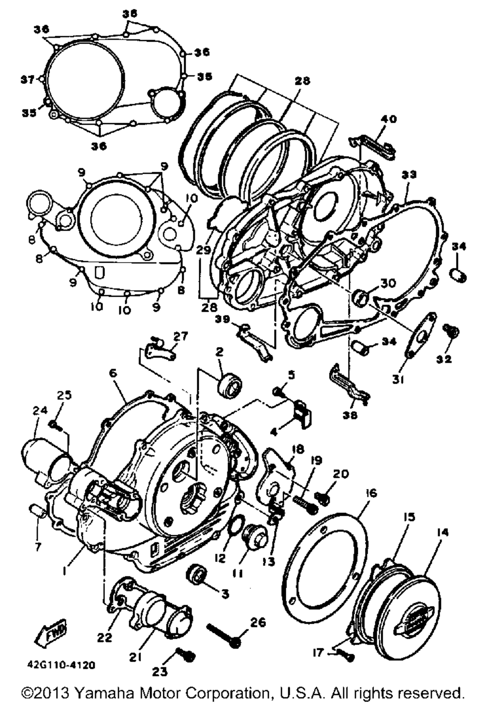 Crankcase cover