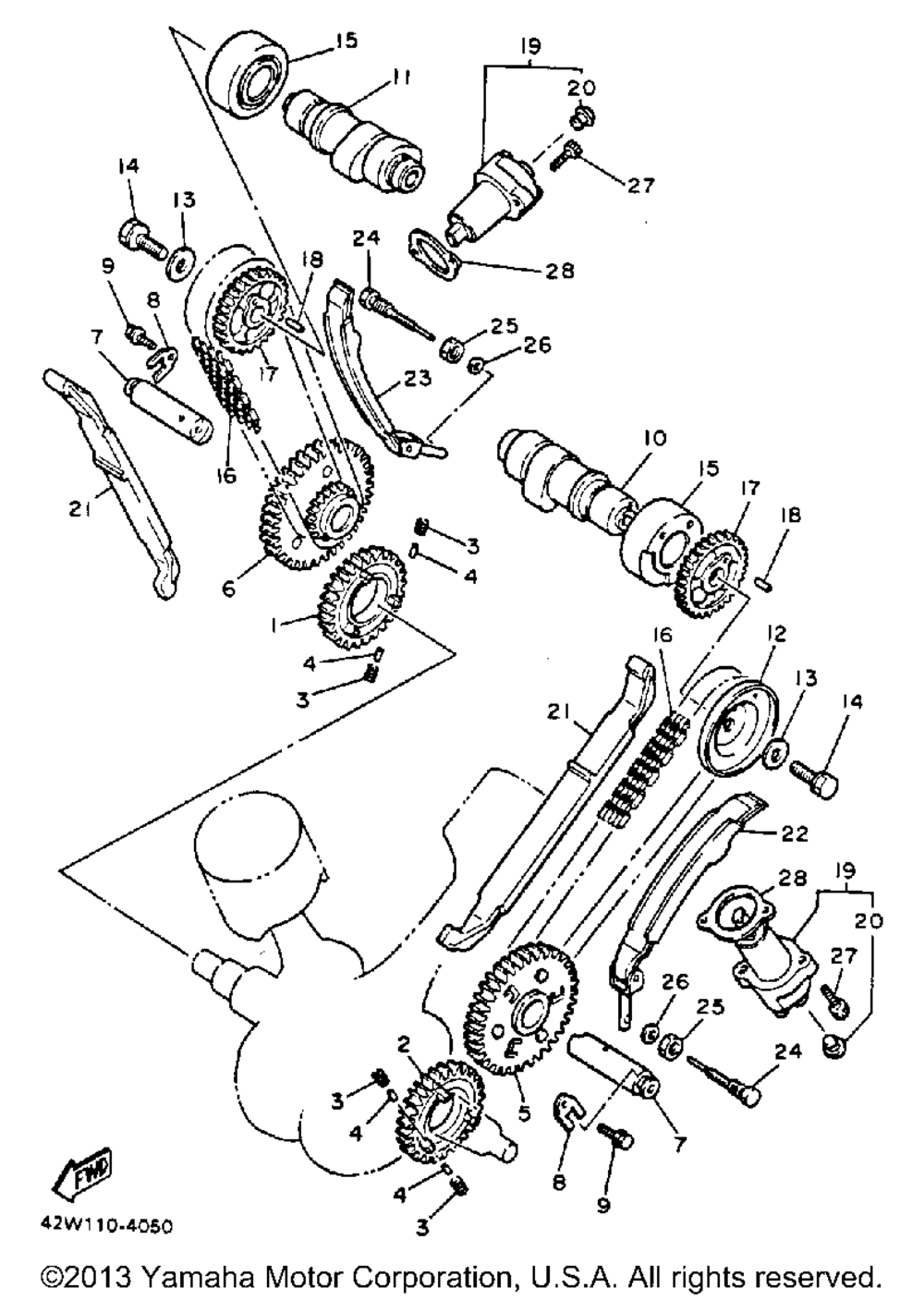 Camshaft chain