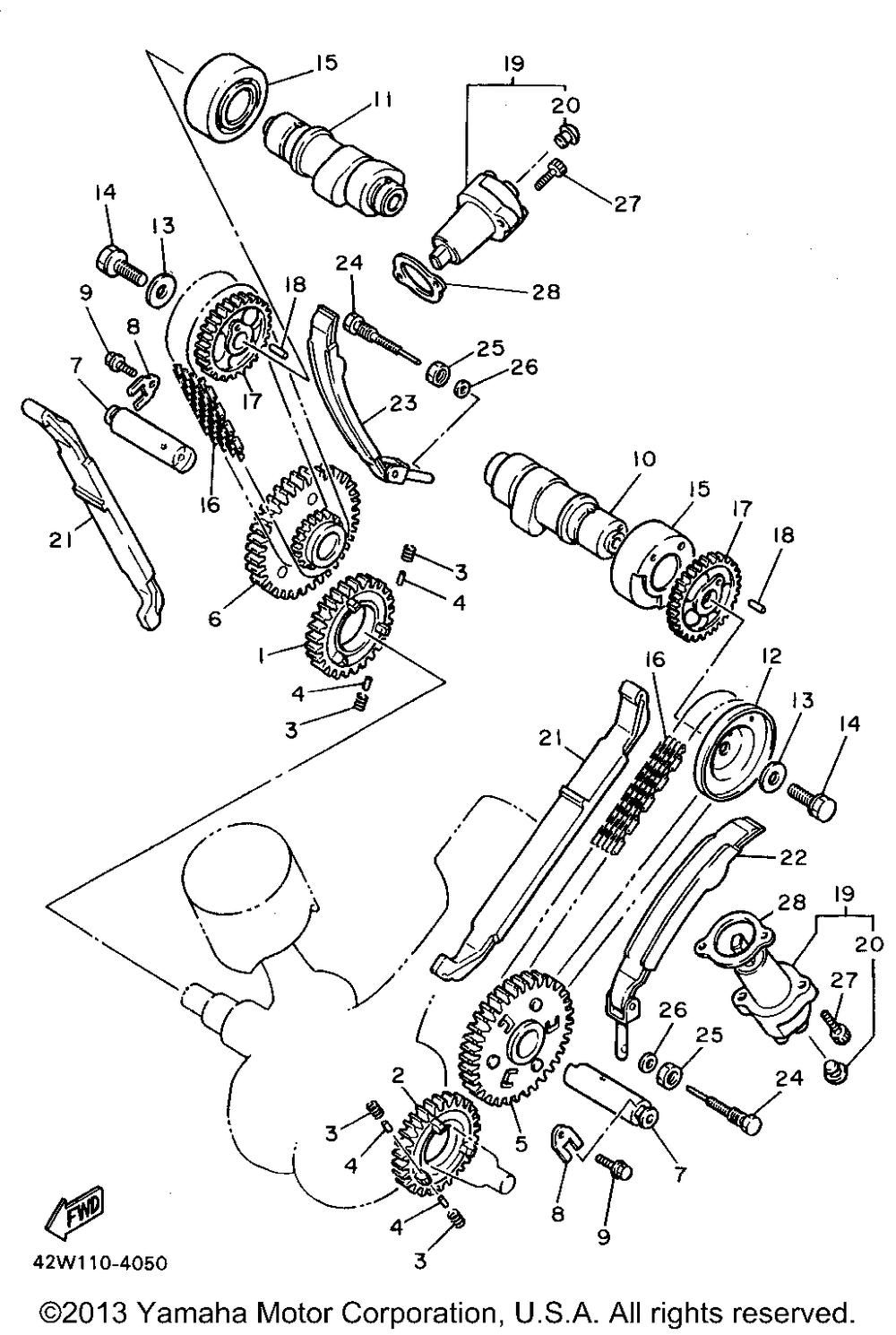 Camshaft chain