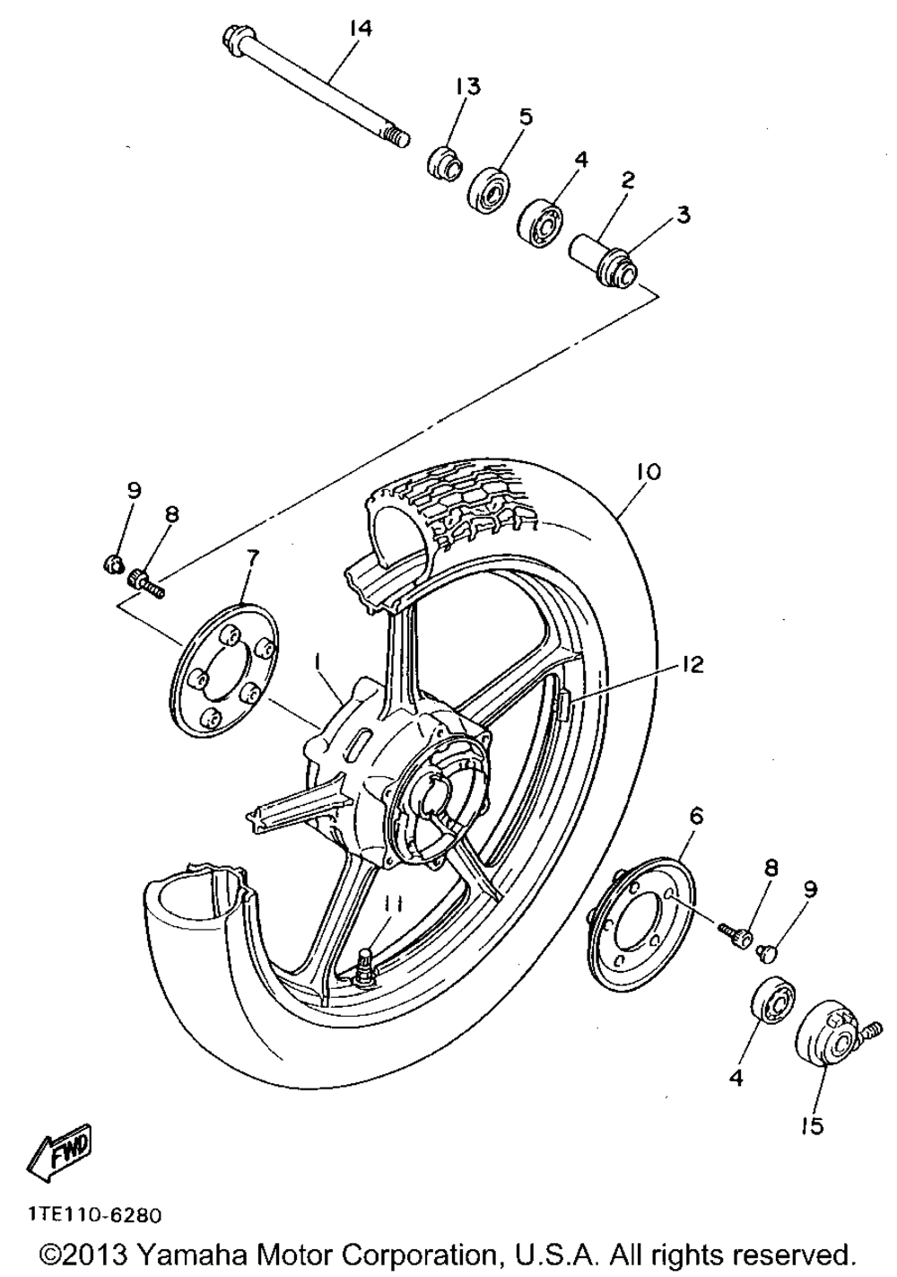 Front wheel