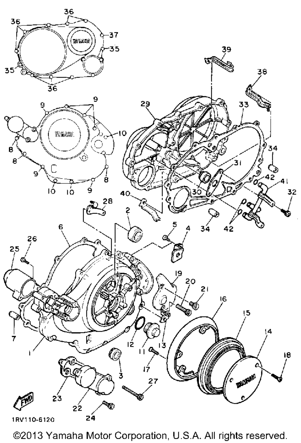 Crankcase cover