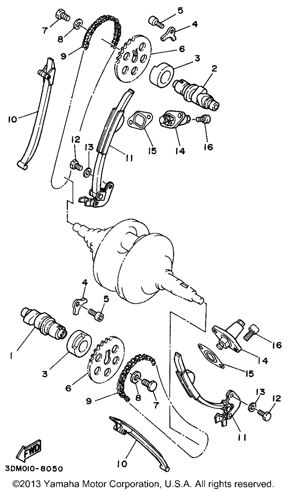 Camshaft chain