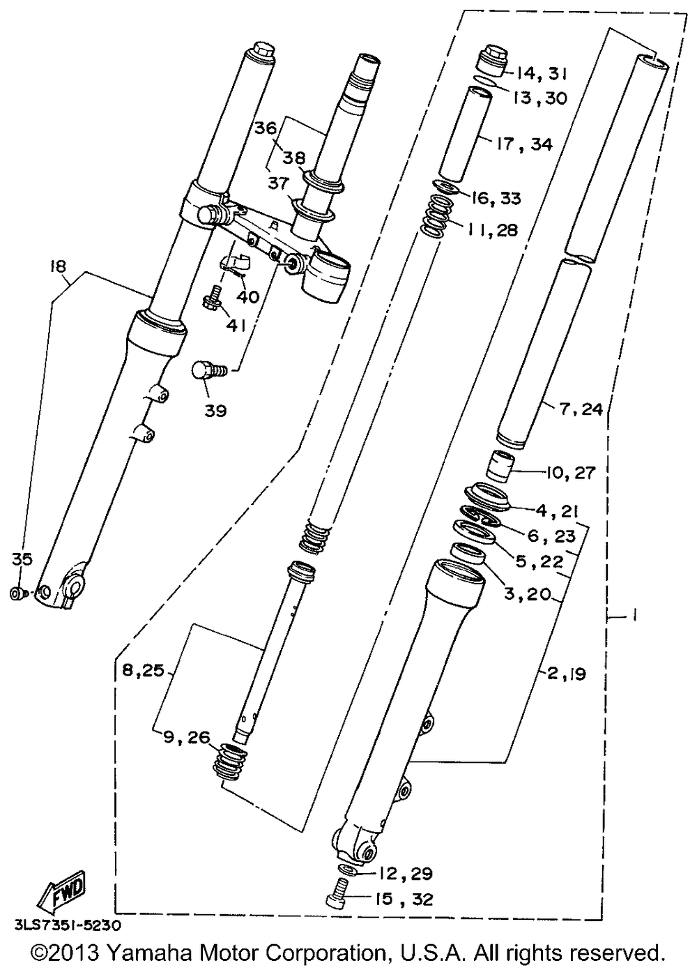 Front fork