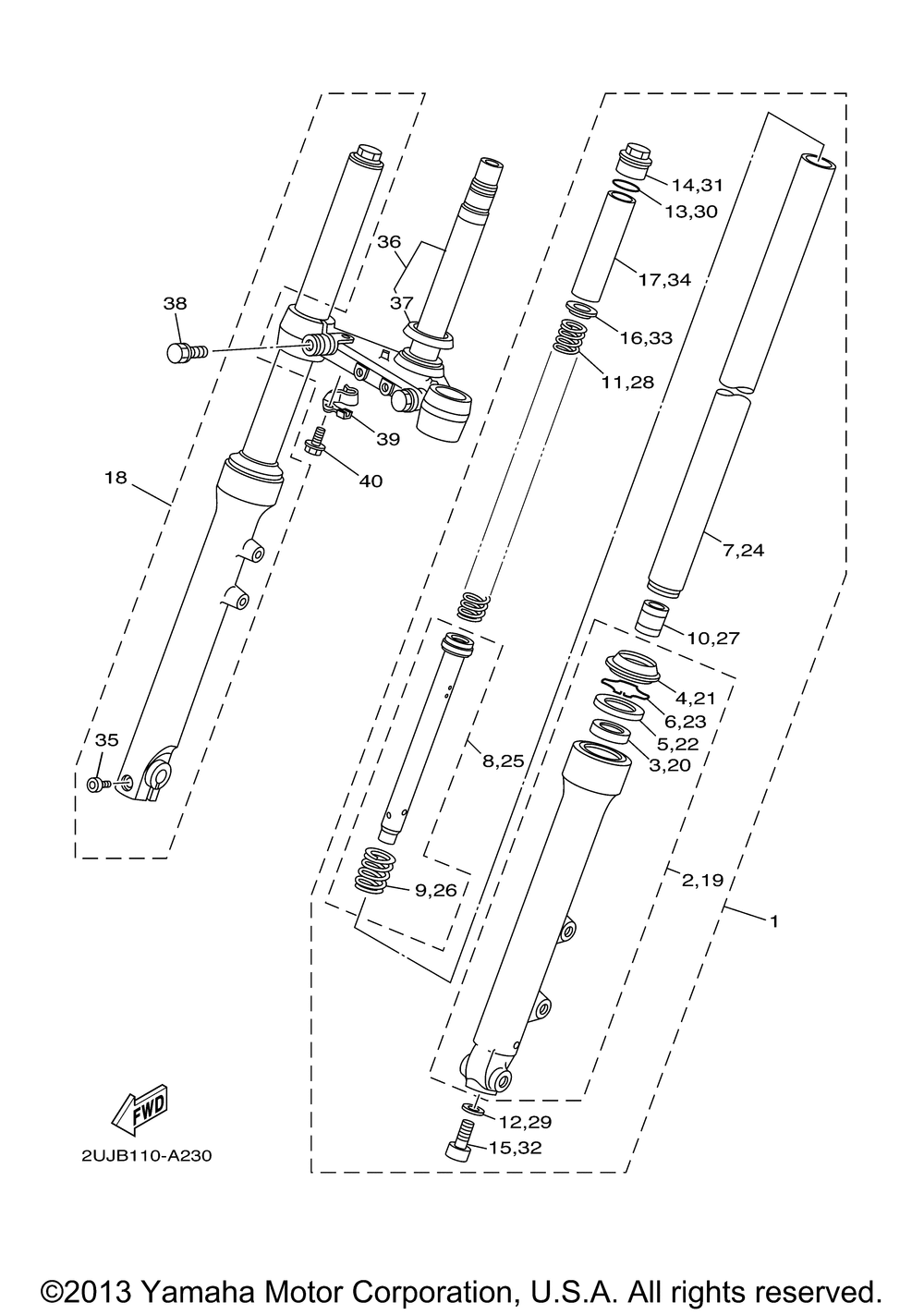 Front fork