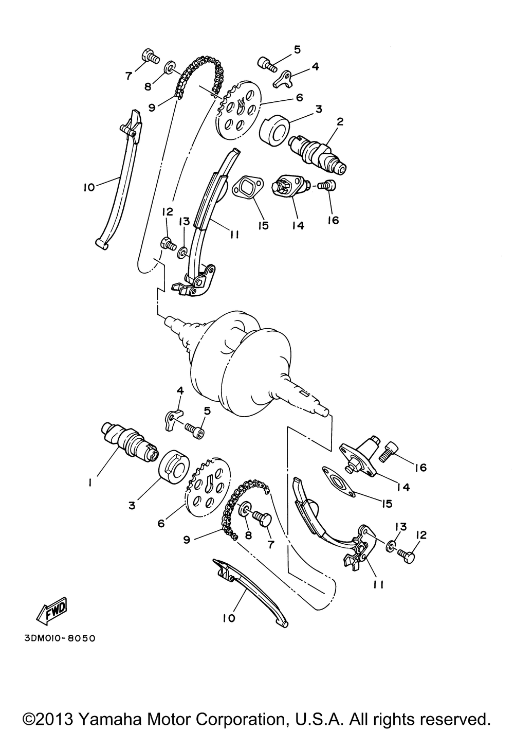 Camshaft chain