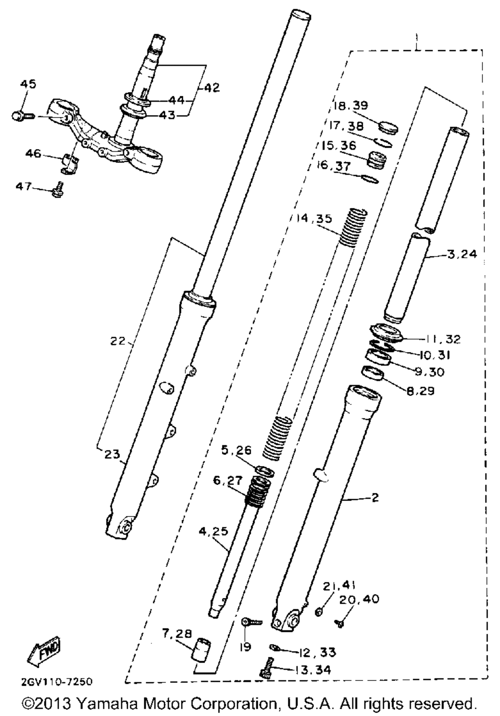 Front fork