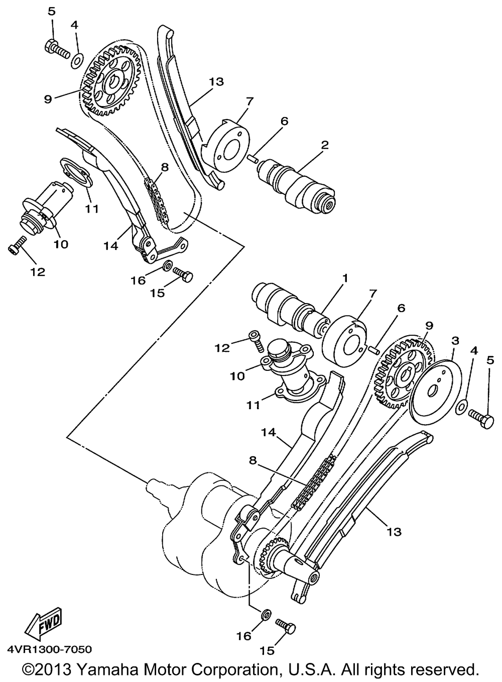 Camshaft chain