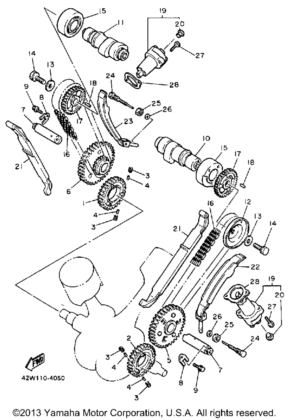 Camshaft chain