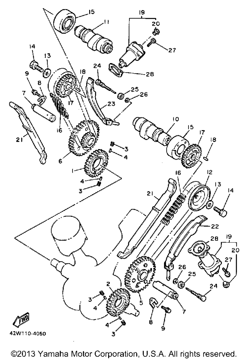 Camshaft chain