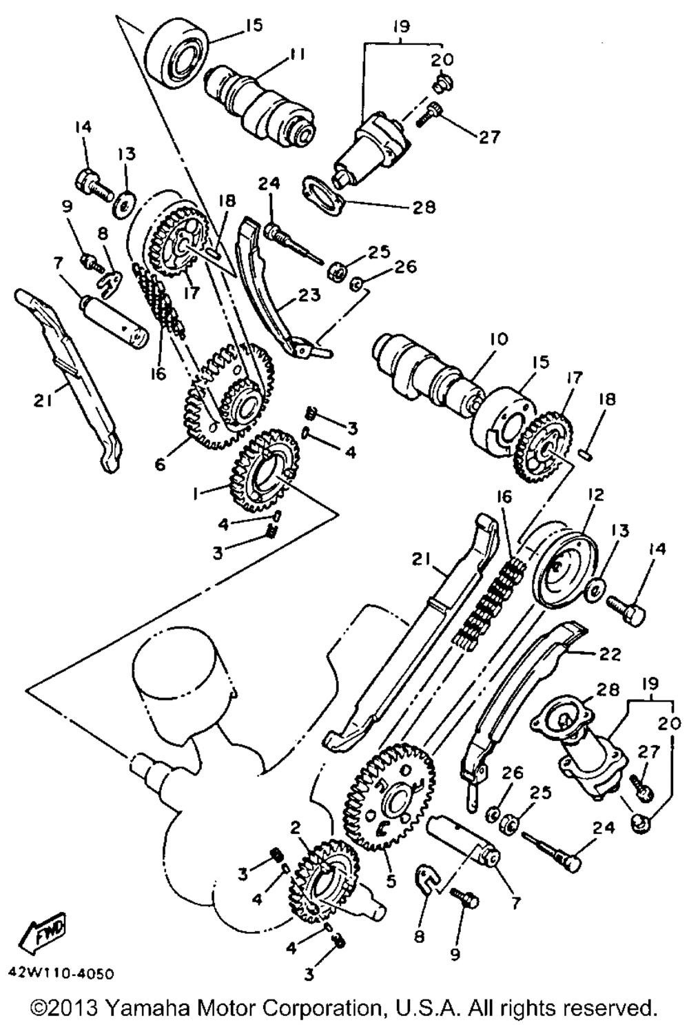 Camshaft chain