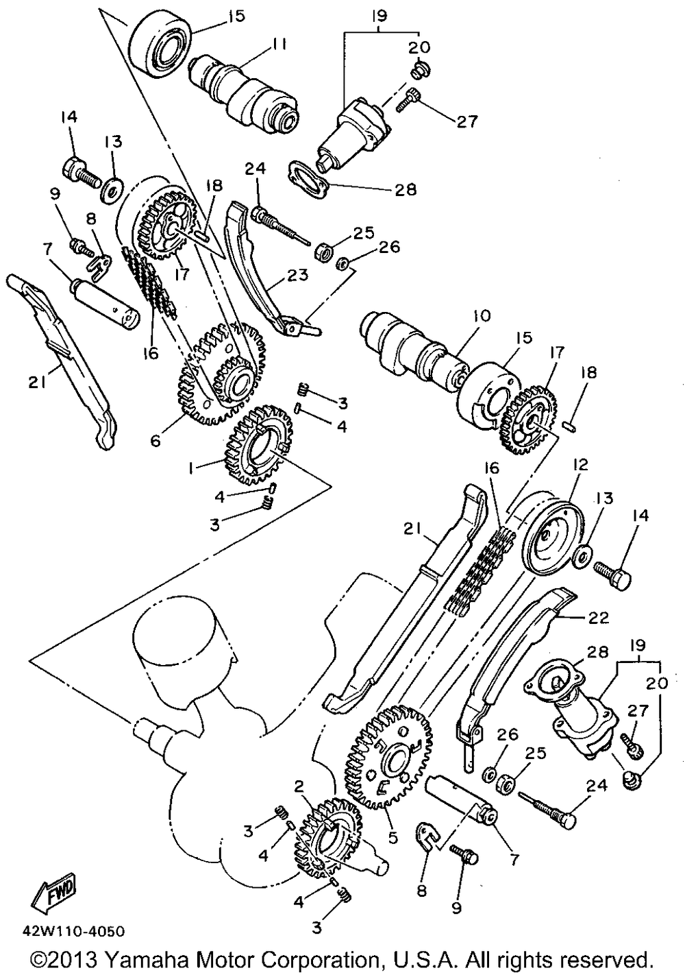 Camshaft chain