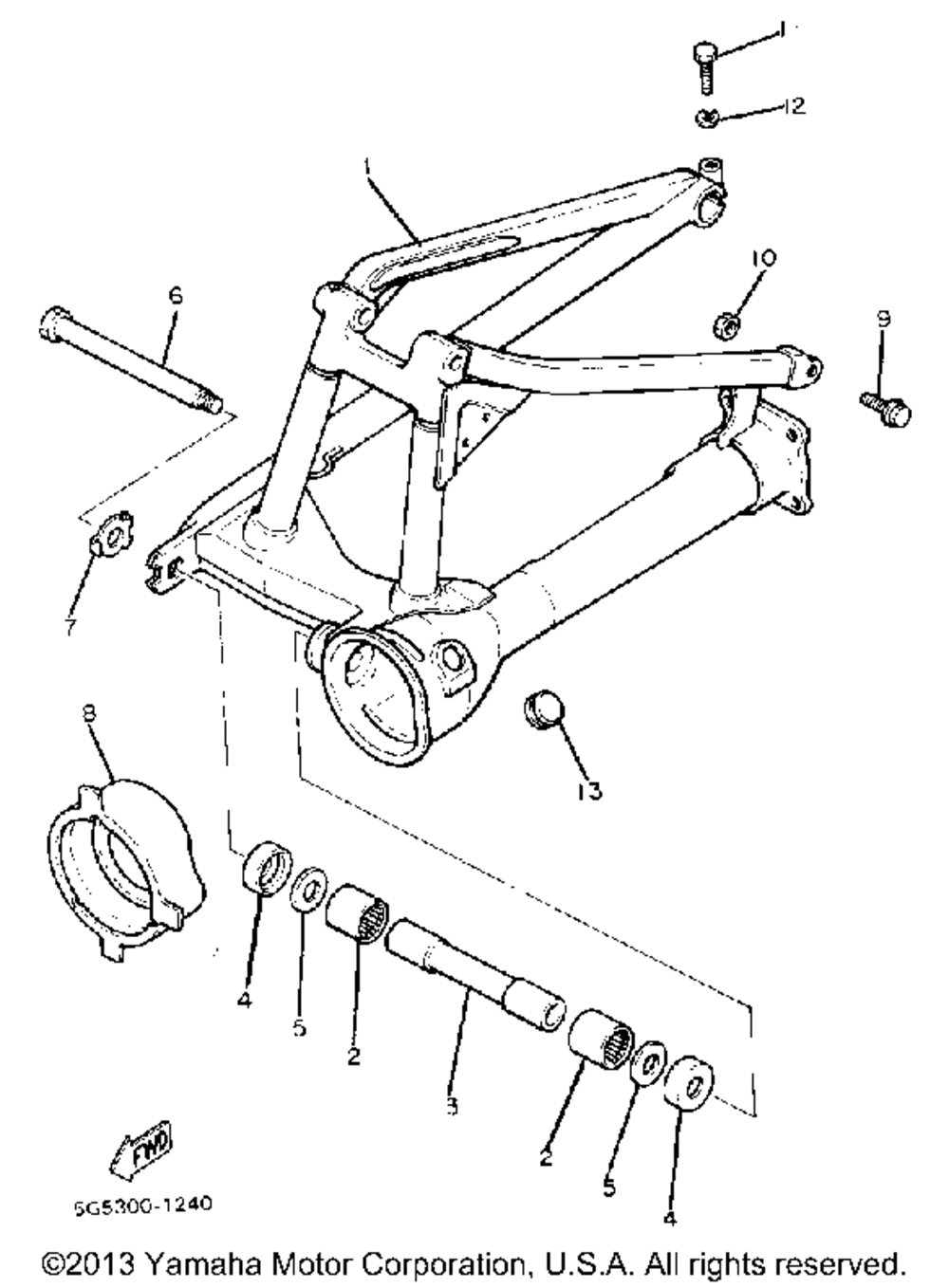 Swing arm