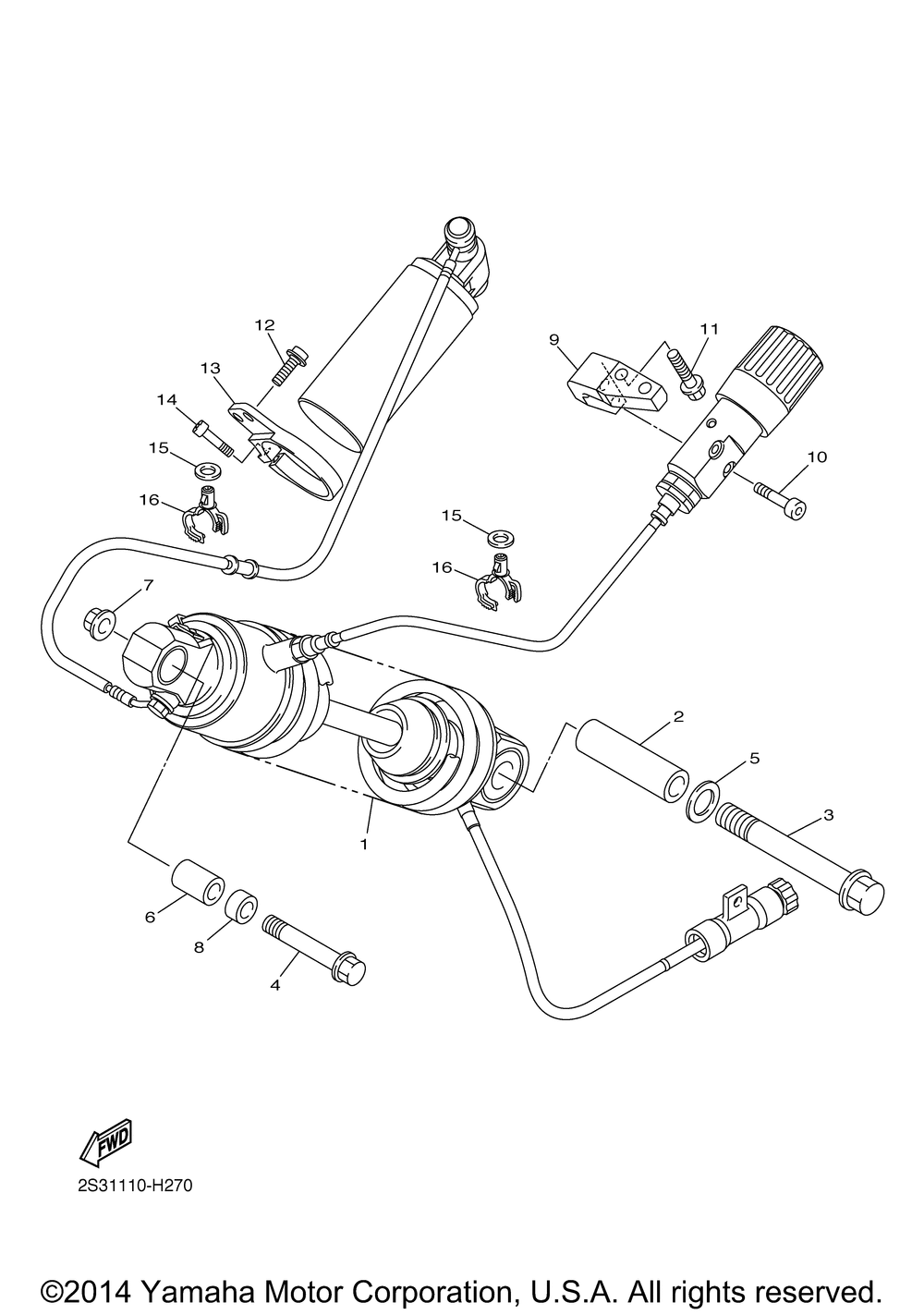 Rear suspension