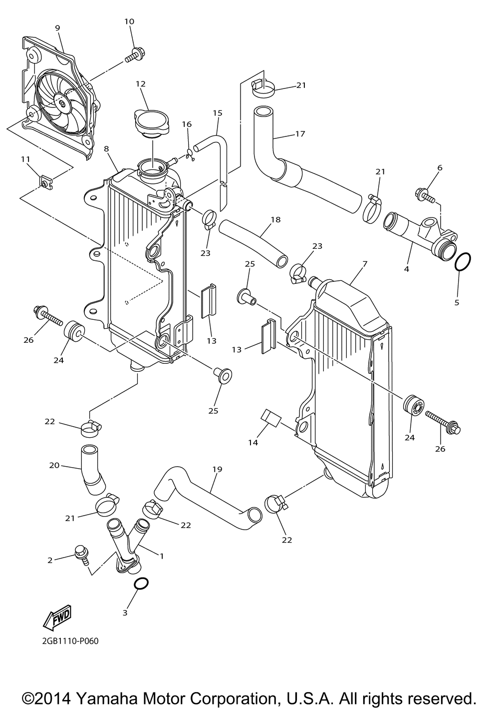 Radiator hose