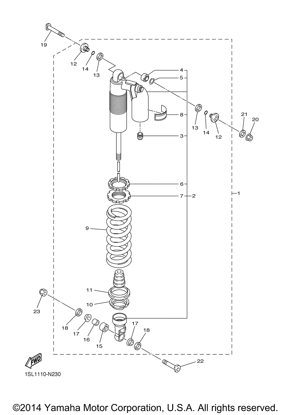 Rear suspension