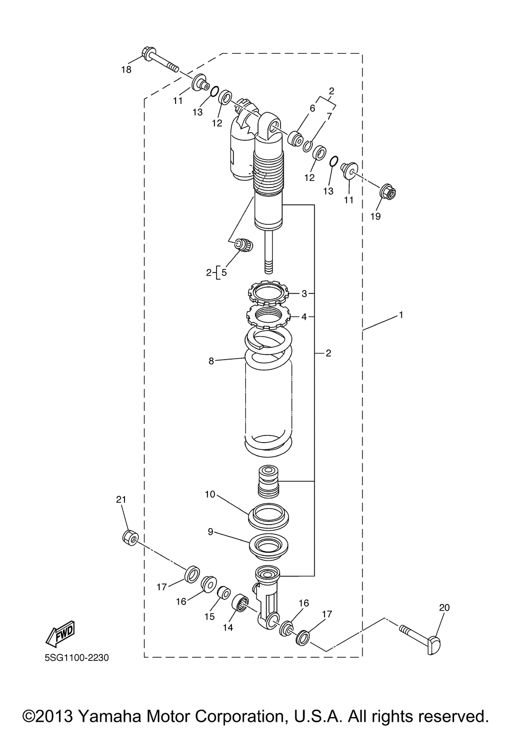 Rear suspension