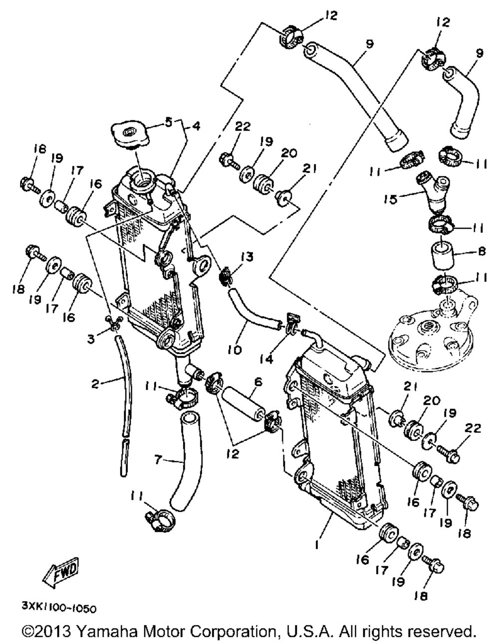 Radiator - hose