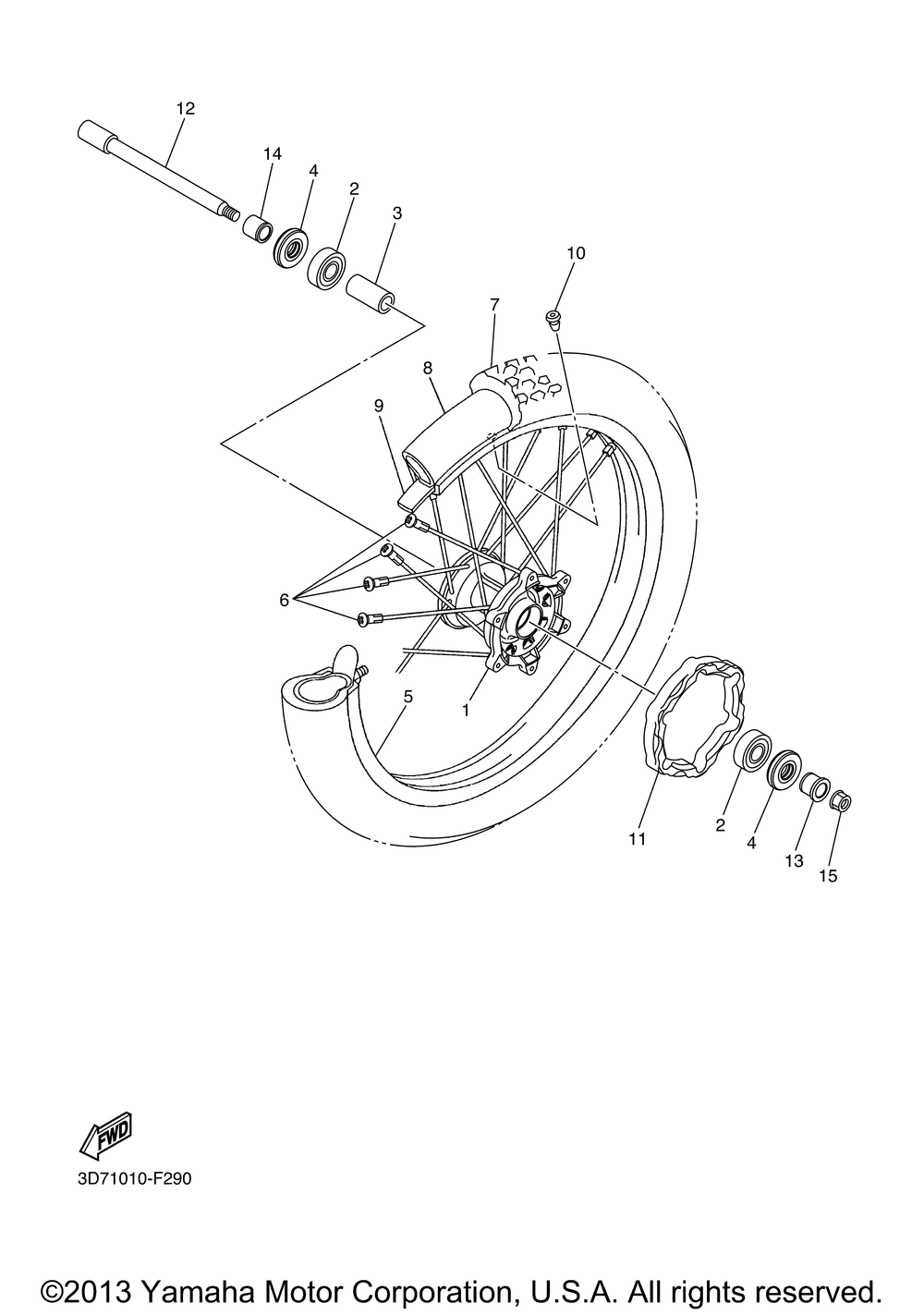 Front wheel