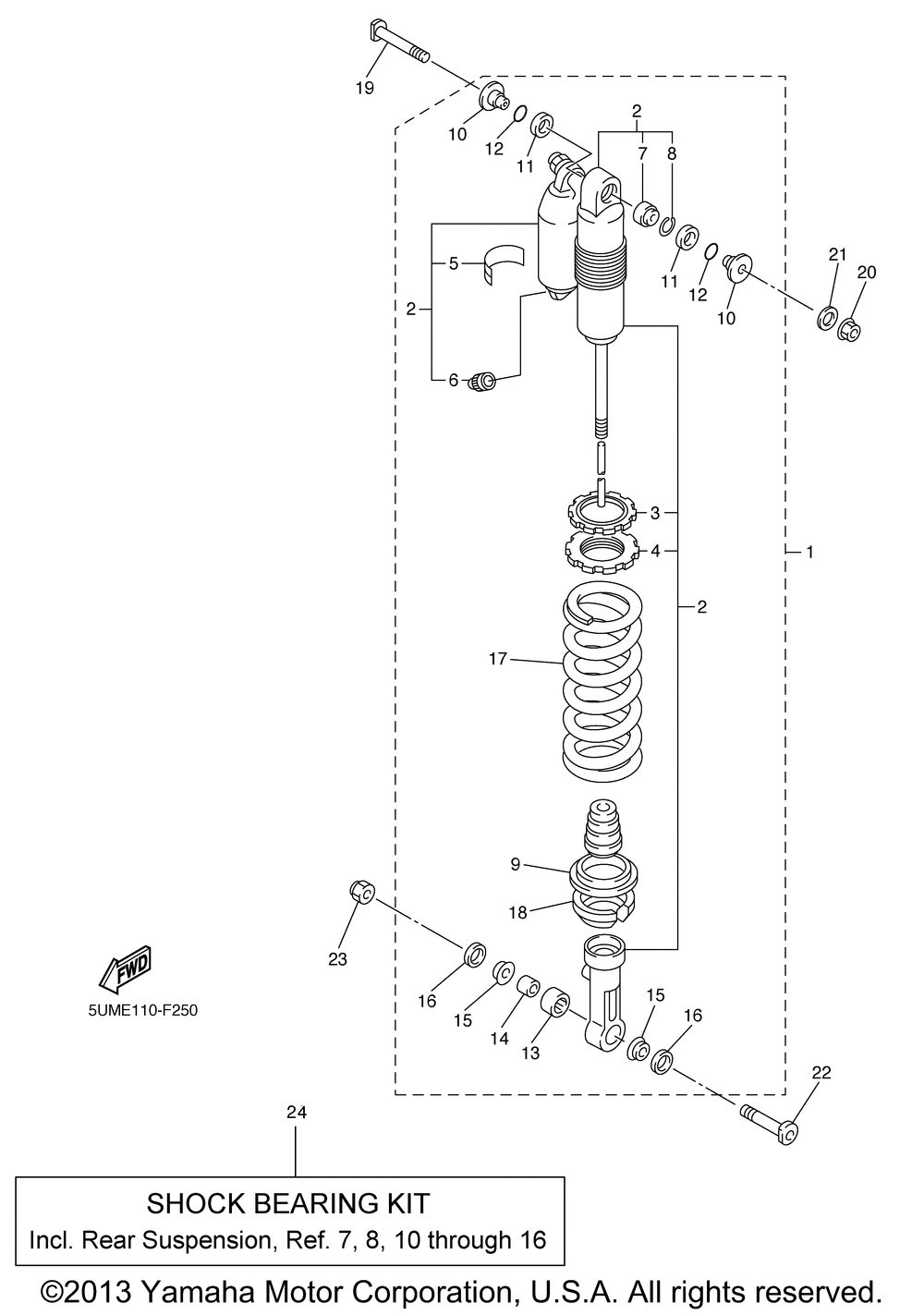 Rear suspension