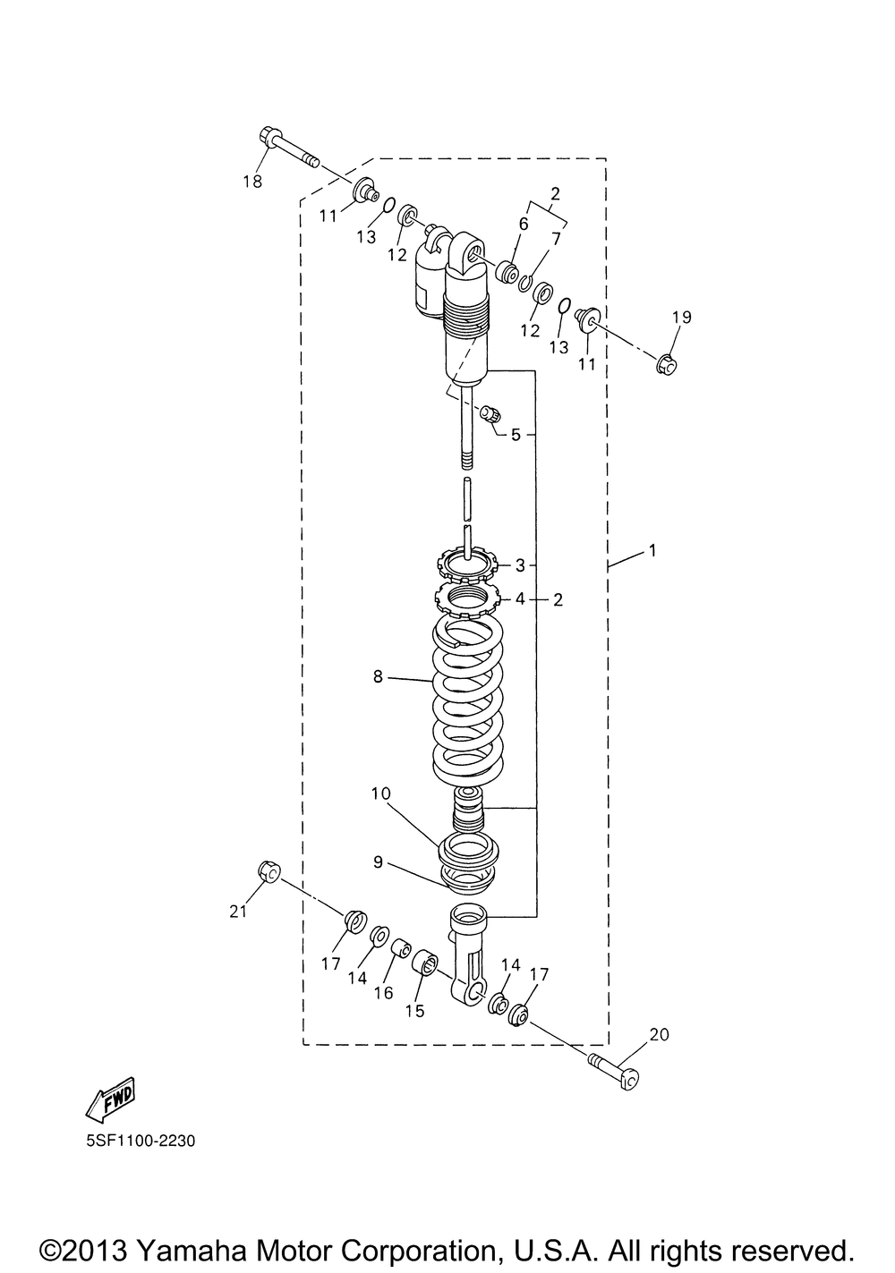 Rear suspension