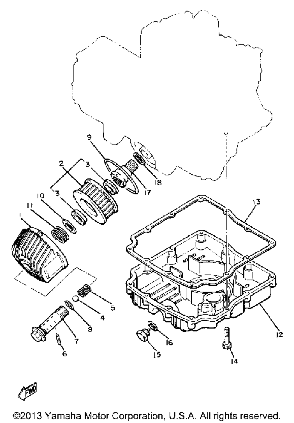 Oil cleaner xj550h