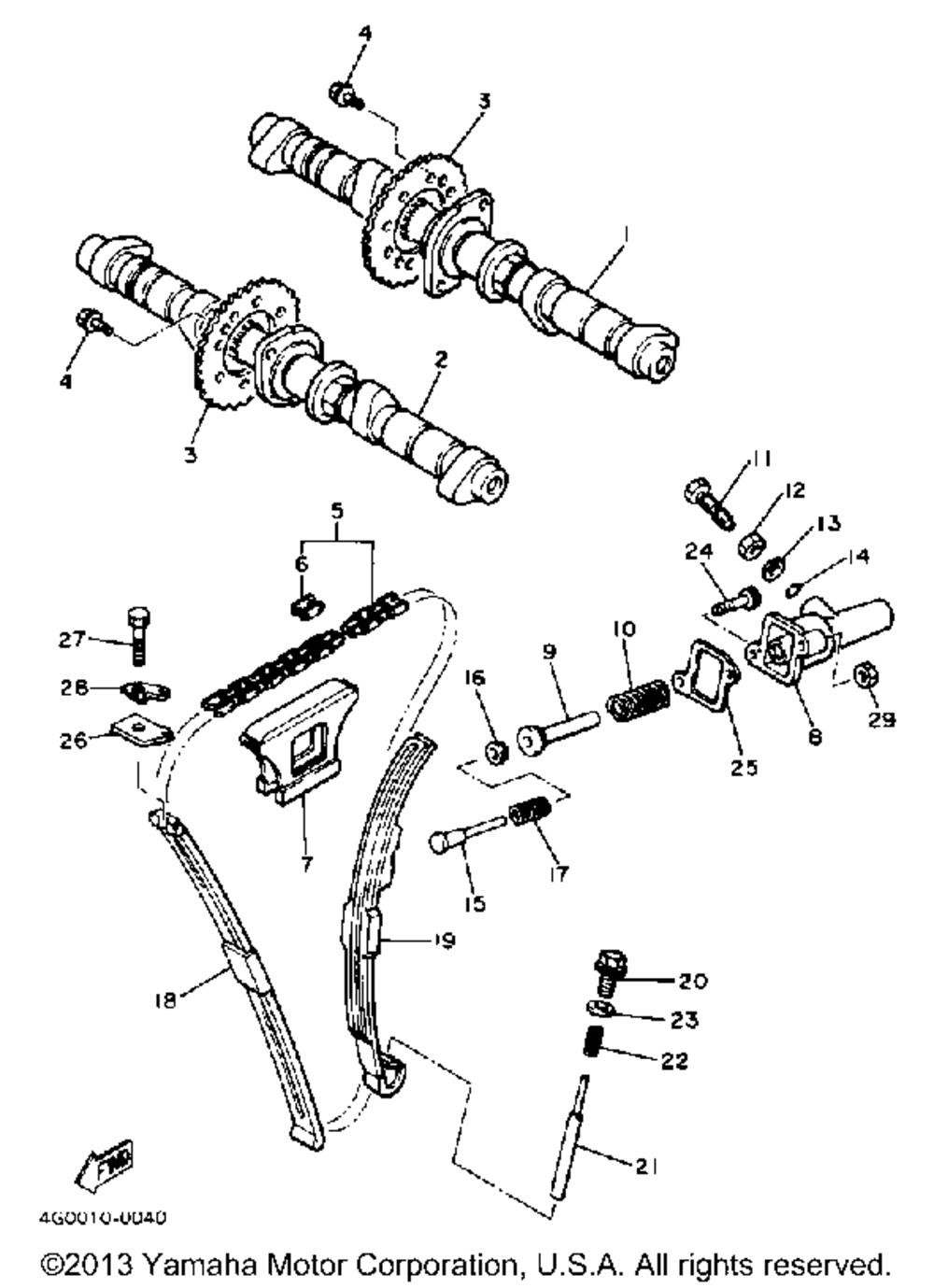 Camshaft chain