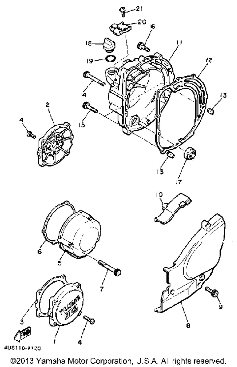 Crankcase cover