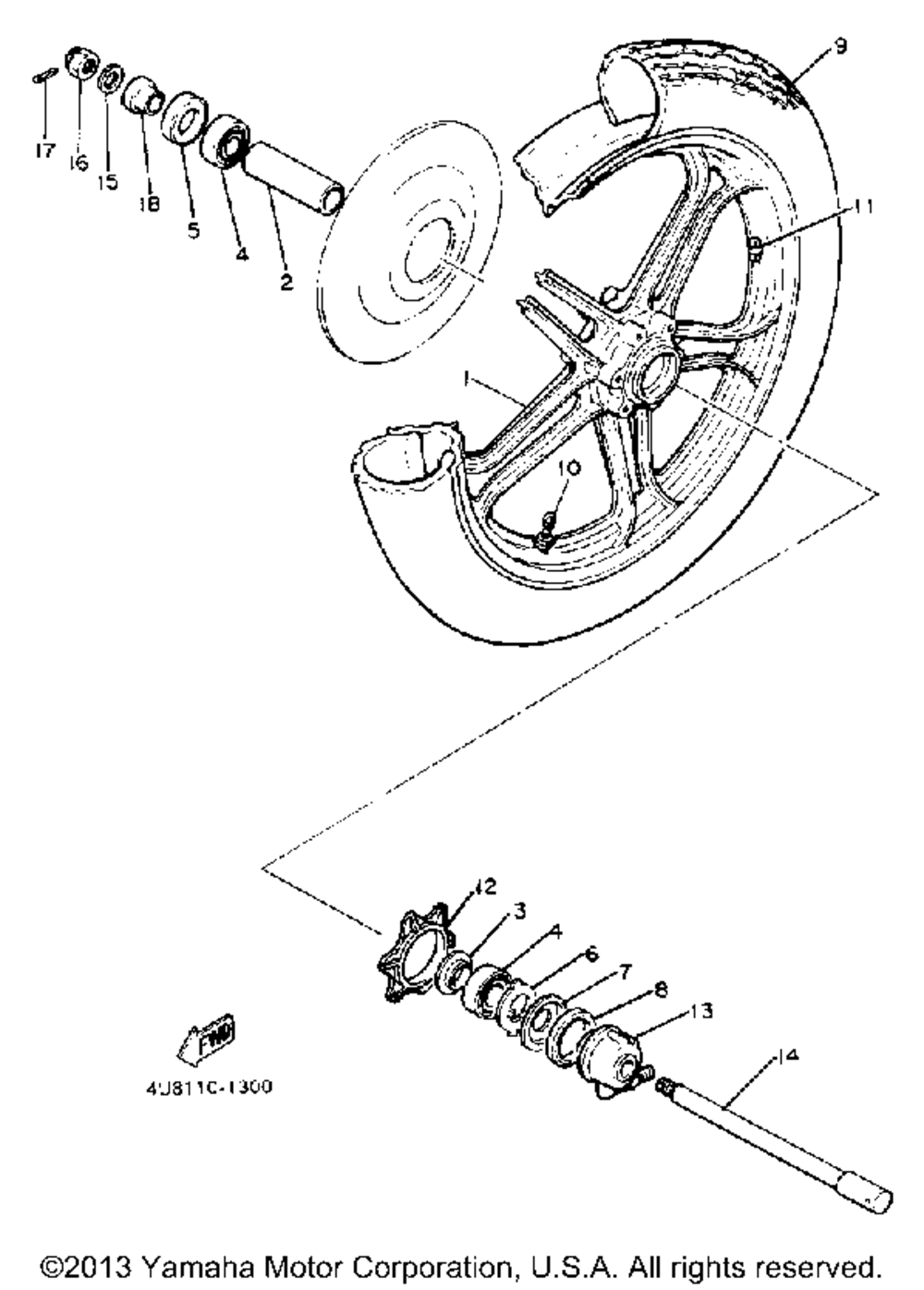 Front wheel