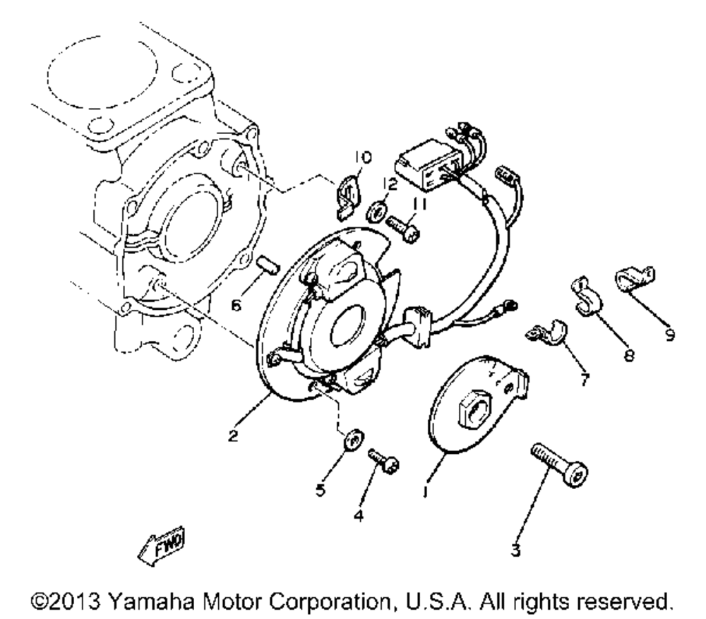 Pickup coil governor