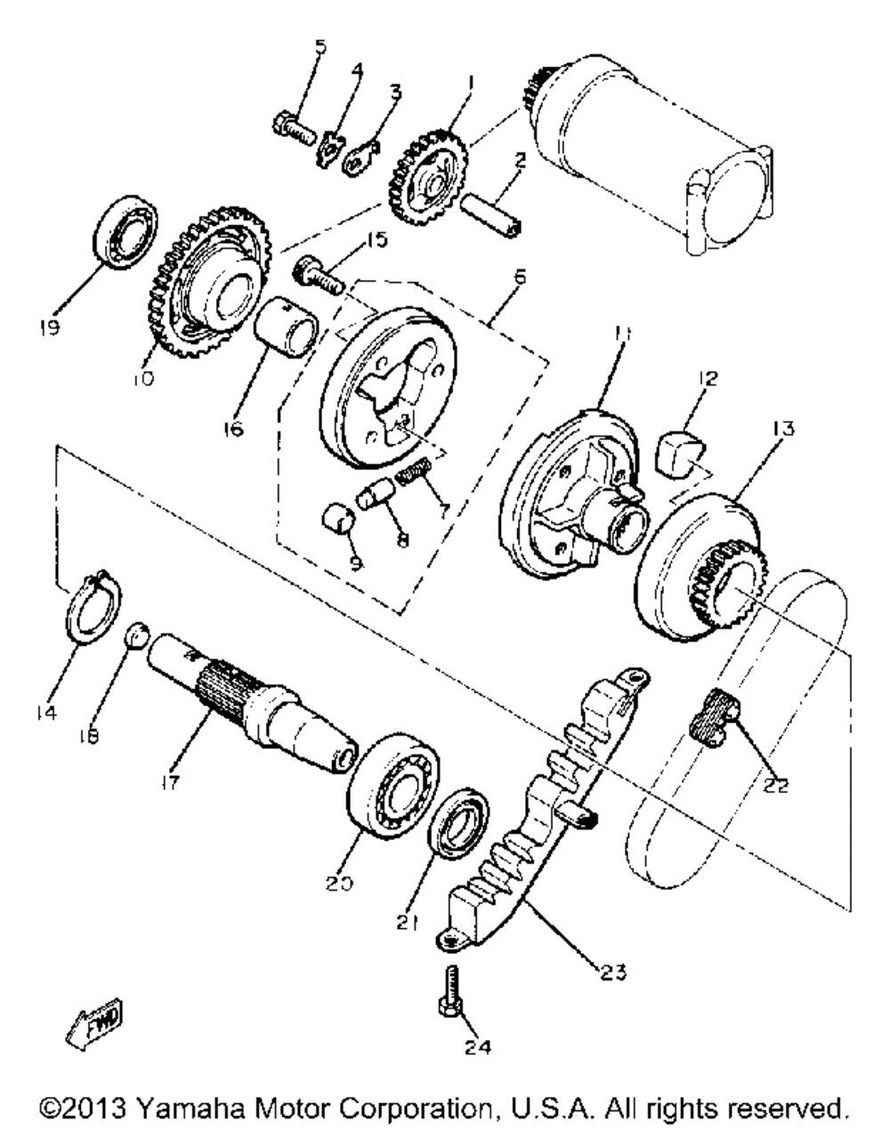 Starter clutch