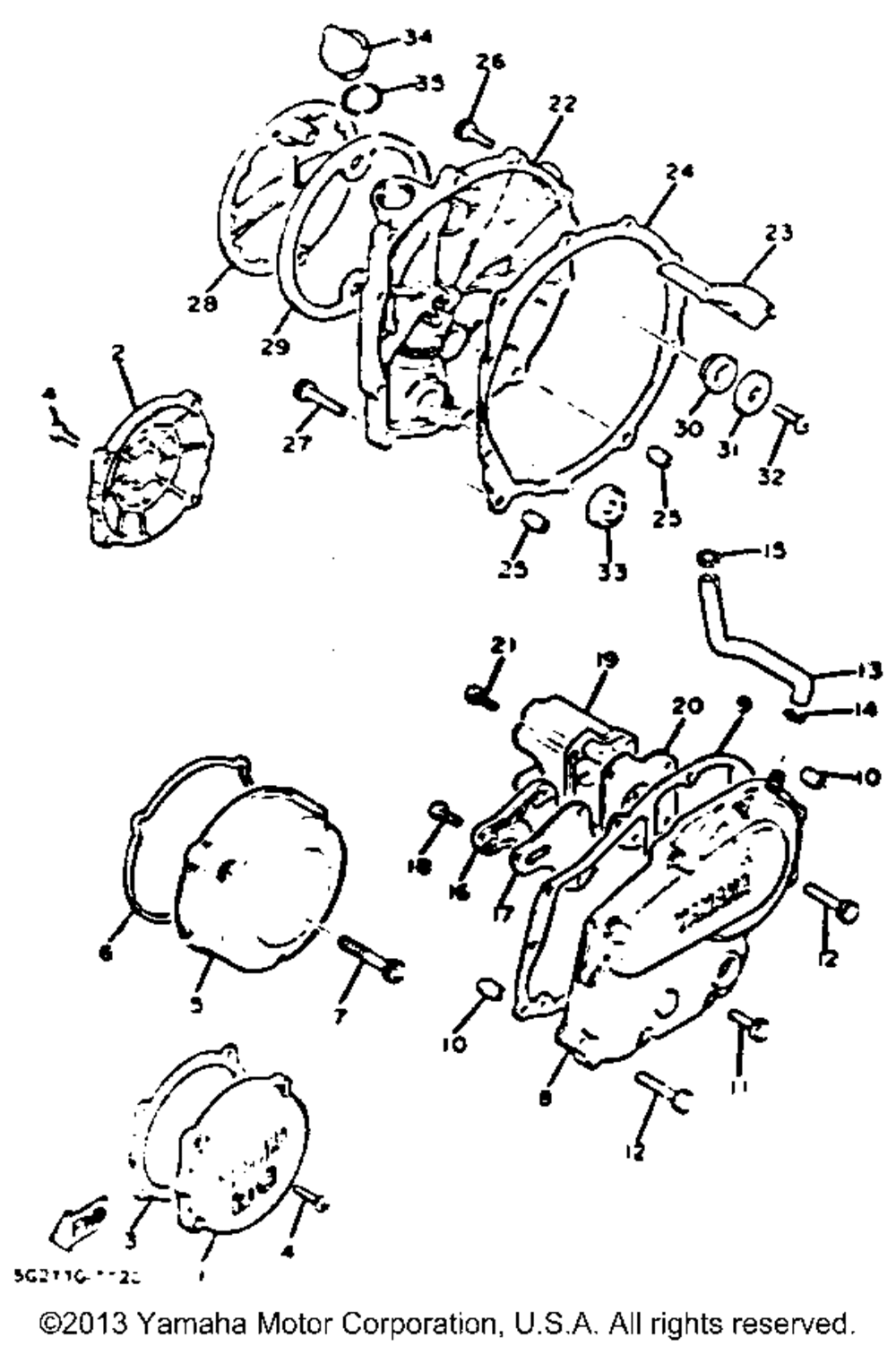 Crankcase cover