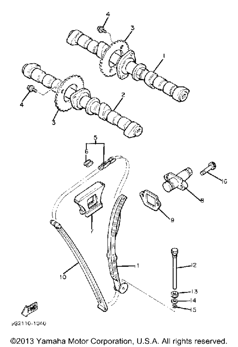 Camshaft chain