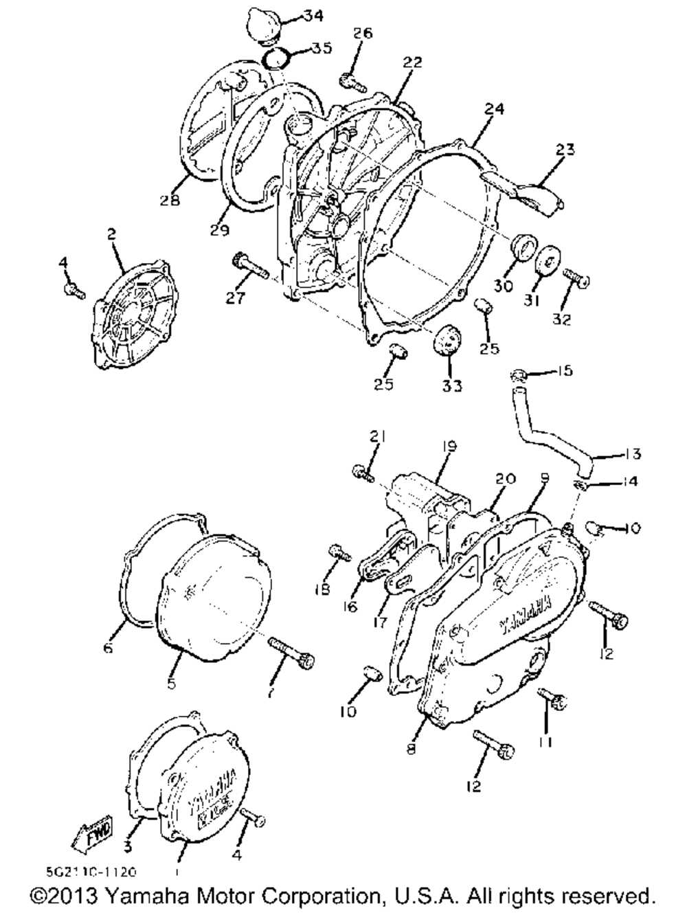 Crankcase cover